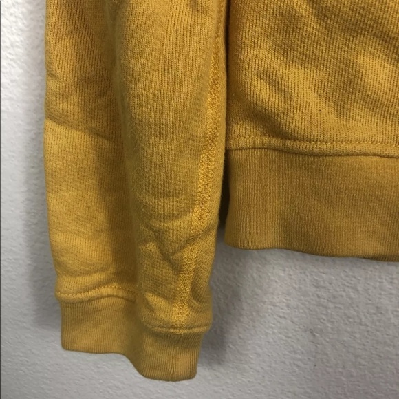 John Elliott Pique Solid Yellow Crewneck Sweatshirt Small - Picture 5 of 8